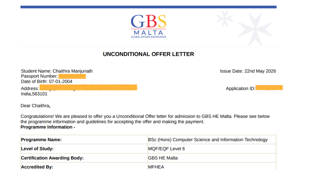 GBS HE Malta