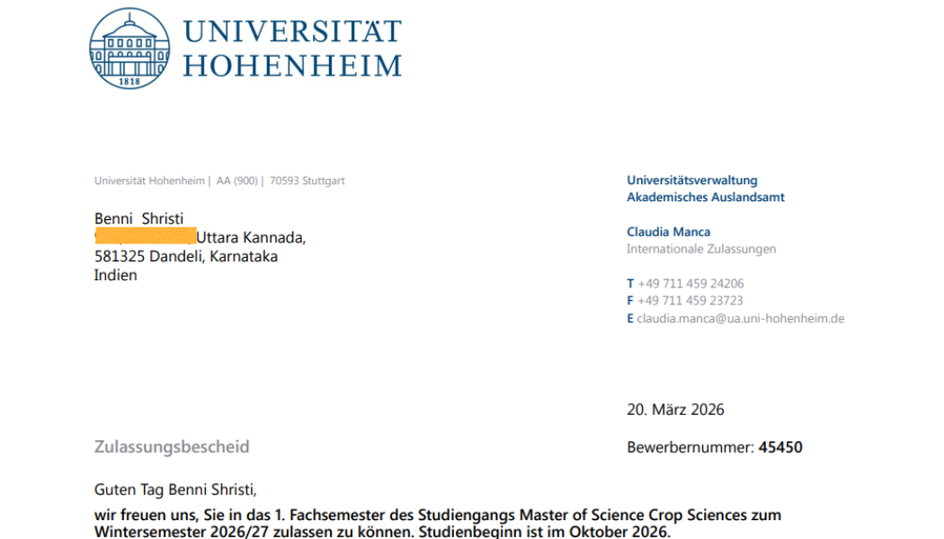 Crop Sciences