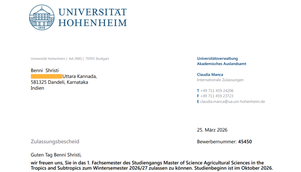 Agricultural Sciences